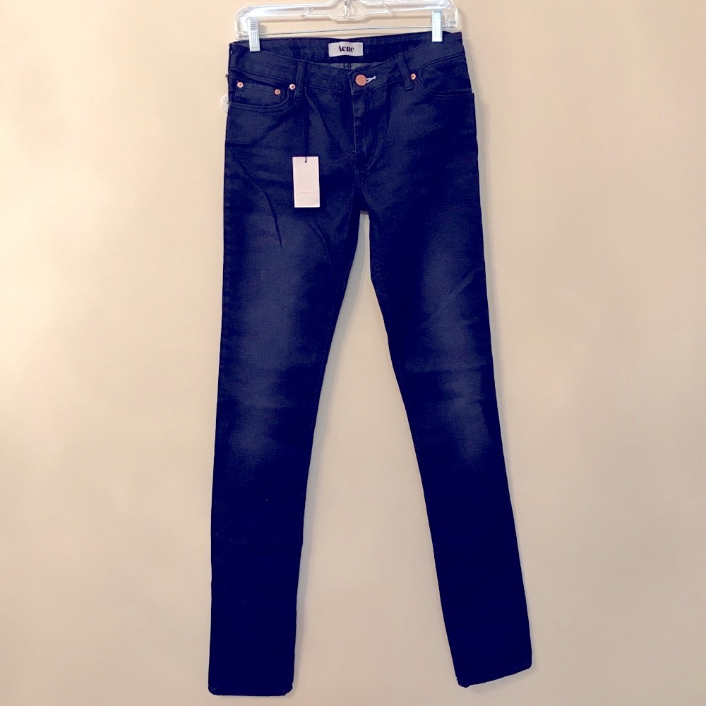 Acne Kex Thunder Skinny Jeans